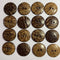 Natural Coconut Shell Buttons - Kahanne Fabrics