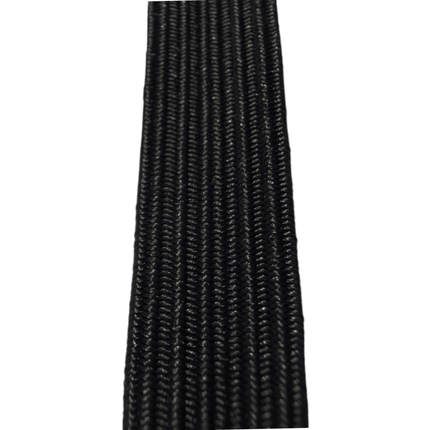 Braided Elastic 3–10mm (4–12 Core) – Black Sewing Elastic - Decobay fabrics