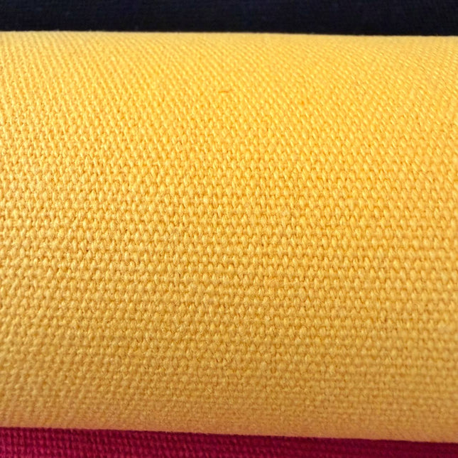 Canvas 12oz Yellow Freesia - Kahanne Fabrics