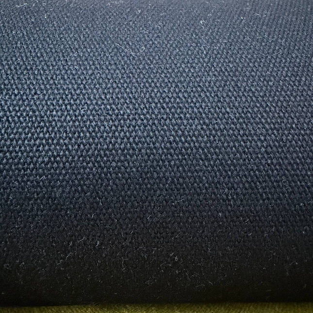 Canvas 12oz, Black Caviar - Kahanne Fabrics