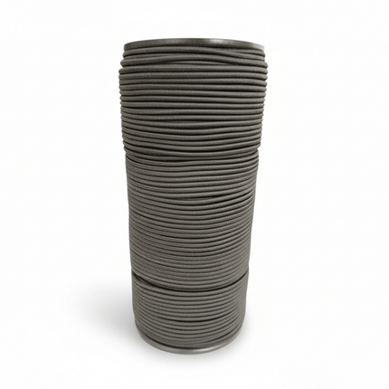 Elastic Round Cord – Black | Multiple Sizes for Sewing, Crafts & Mask Making - KAHANNE fabrics