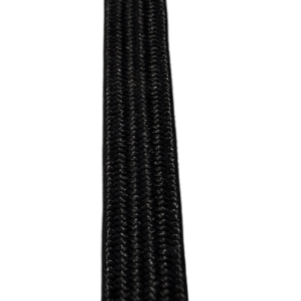 Braided Elastic 3–10mm (4–12 Core) – Black Sewing Elastic - Decobay fabrics