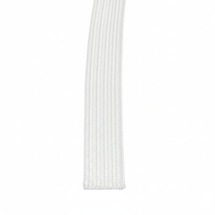 Braided Elastic 3–10mm (4–12 Core) – White Sewing Elastic - Decobay fabrics