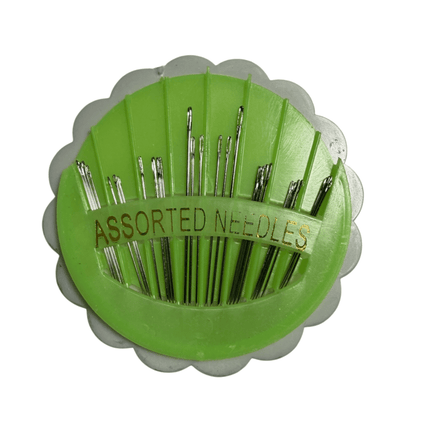 Assorted Hand Sewing Needles Kit – 30 pcs in Storage Wheel (8 cm / 3.15 in) 