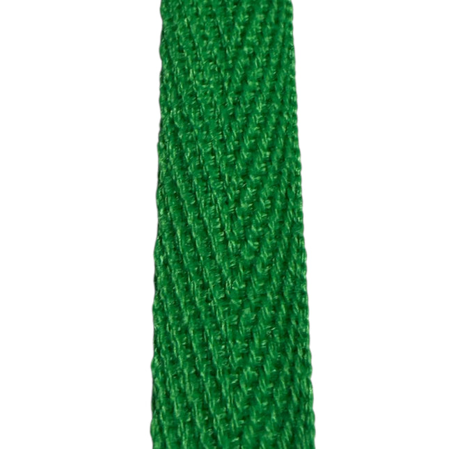 3/8 Inch Cotton Twill Tape Ribbon, Kelly Green color
