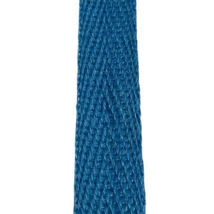 3/8 Inch Cotton Twill Tape Ribbon, blue color - Kahanne Fabrics