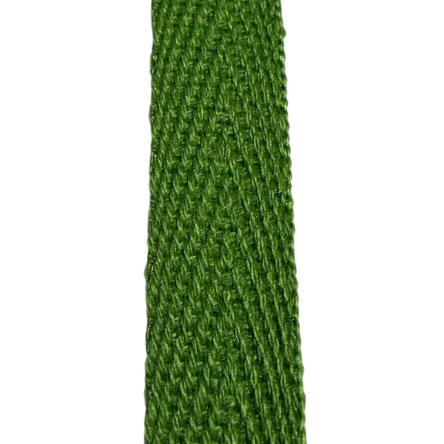 3/8 Inch Cotton Twill Tape Ribbon, olive color
