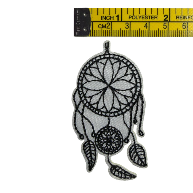 Iron - On Dream Catcher Embroidered Patch - Kahanne Fabrics