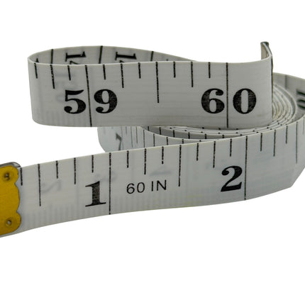 Tape Measure Soft Ruler 60 Inches | Flexible Sewing & Craft Tool - KAHANNE fabrics