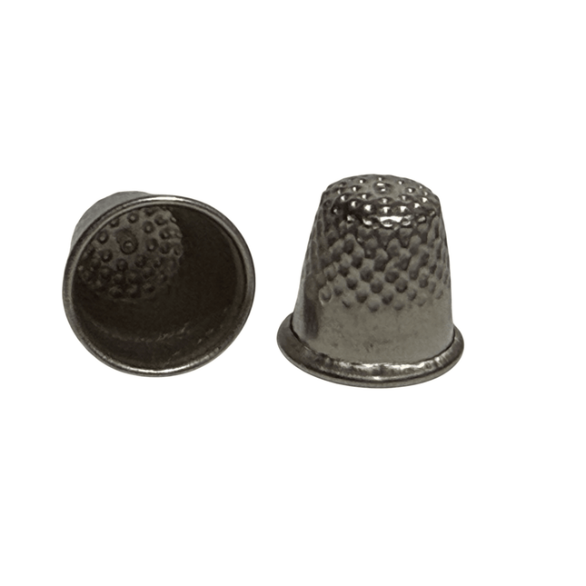 Metal Sewing Thimble 15.5 mm (0.61 in) – Finger Protector for Hand Sewing 