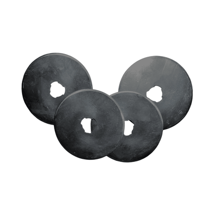 Rotary Cutter Replacement Blades – Set of 10 (Fabric Cutting Blades for Sewing & Quilting) - KAHANNE fabrics
