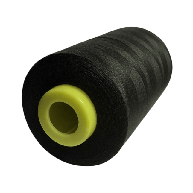 Black Polyester Sewing Thread 40/2 – 4000 & 5000 Yards | All - Purpose Sewing Thread - KAHANNE fabrics