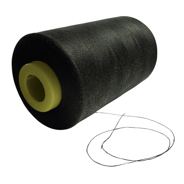 Black Polyester Sewing Thread 40/2 – KAHANNE  fabrics