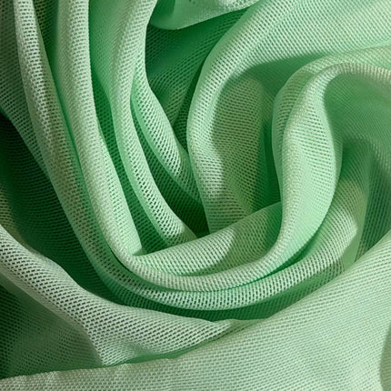Power Mesh Fabric – 4-Way Stretch Nylon Spandex Netting, Multiple Colors