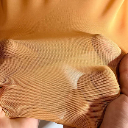 Power Mesh Fabric – 4-Way Stretch Nylon Spandex Netting, Multiple Colors