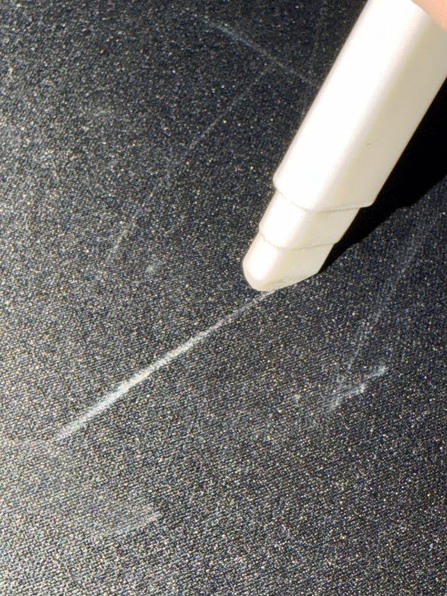 Refillable Tailor’s Chalk Holder with Cap – Plastic Fabric Marking Tool with Compressed Chalk