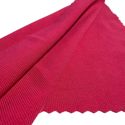 Premium Lyocell Rib Knit Fabric – Stretch, Soft & Sustainable (260 GSM) 