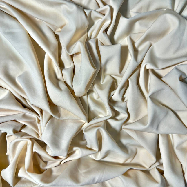 Matte Nylon Spandex Gray Sand Pantone color - Kahanne Fabrics