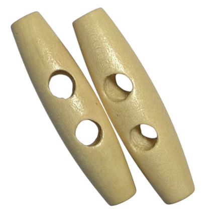 Wooden Toggle Buttons for Coats