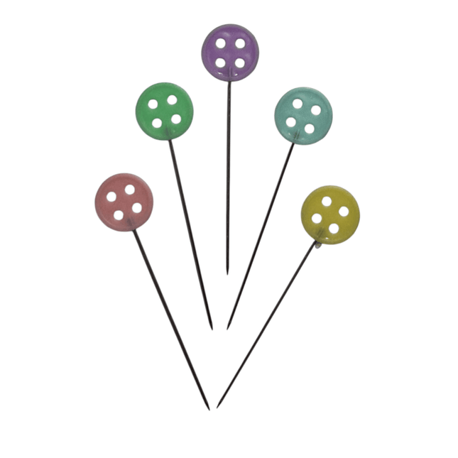 100Pcs Button Head Pins Set - Kahanne Fabrics