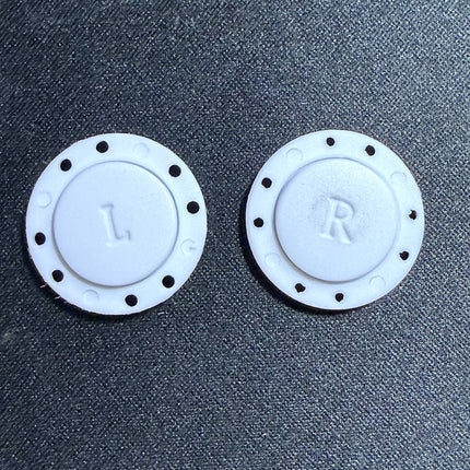 Magnetic Sew-On Buttons — Hidden Snap Closure for Coats, Bags & Jackets, 22mm / 26mm, 15 Colors - Kahanne Fabrics