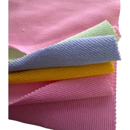 French Terry Fabric 320 GSM – 85% Cotton / 15% Polyester (Preorder Colors) 