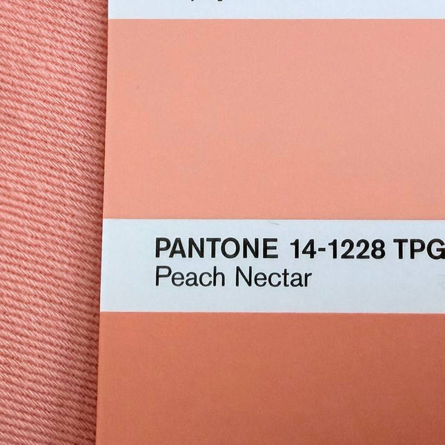 Peach Nectar Cotton Twill 8.0 oz - Kahanne Fabrics