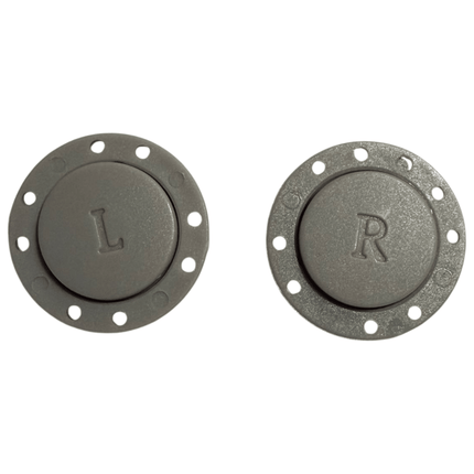 Magnetic Sew-On Buttons — Hidden Snap Closure for Coats, Bags & Jackets, 22mm / 26mm, 15 Colors - Kahanne Fabrics