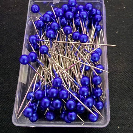 100 - Pack Pearl Head Sewing Pins - KAHANNE fabrics