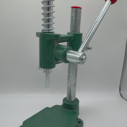 Hand Press Machine for Button Installation – Heavy Duty Cast Iron Press
