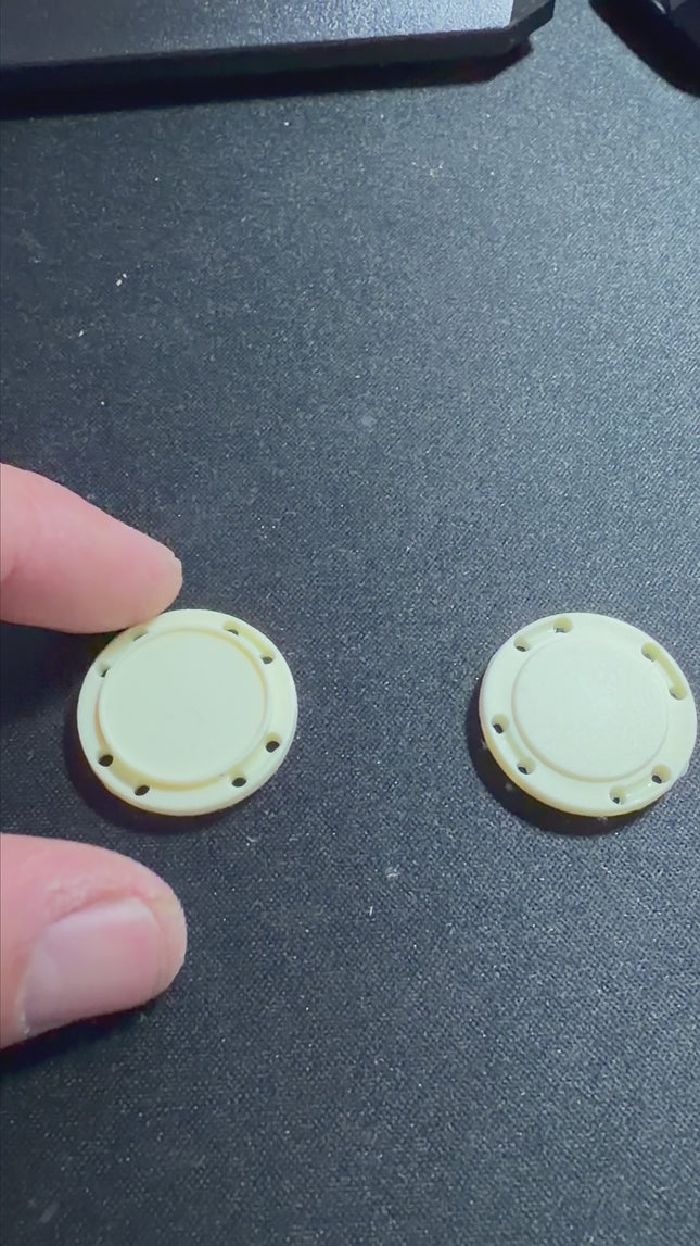 Magnetic Sew-On Buttons — Hidden Snap Closure for Coats, Bags & Jackets, 22mm / 26mm, 15 Colors