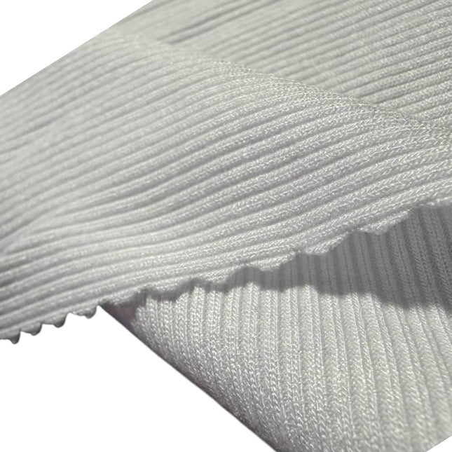 Premium Rayon Rib Knit Fabric – Soft Stretch | 250 GSM 