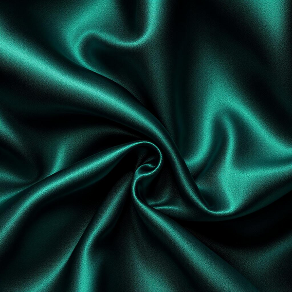 Satin is a smooth, glossy fabric