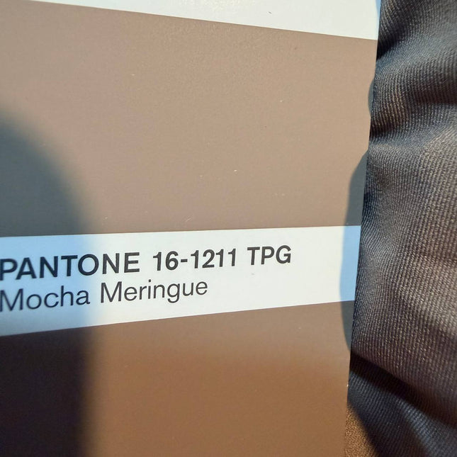 Mocha Meringue Matte Nylon Spandex Fabric – 4-Way Stretch - Kahanne Fabrics