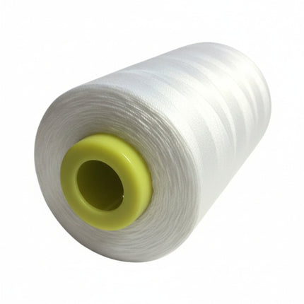 White Polyester Sewing Thread 40/2 – 4000/5000 - Kahanne Fabrics
